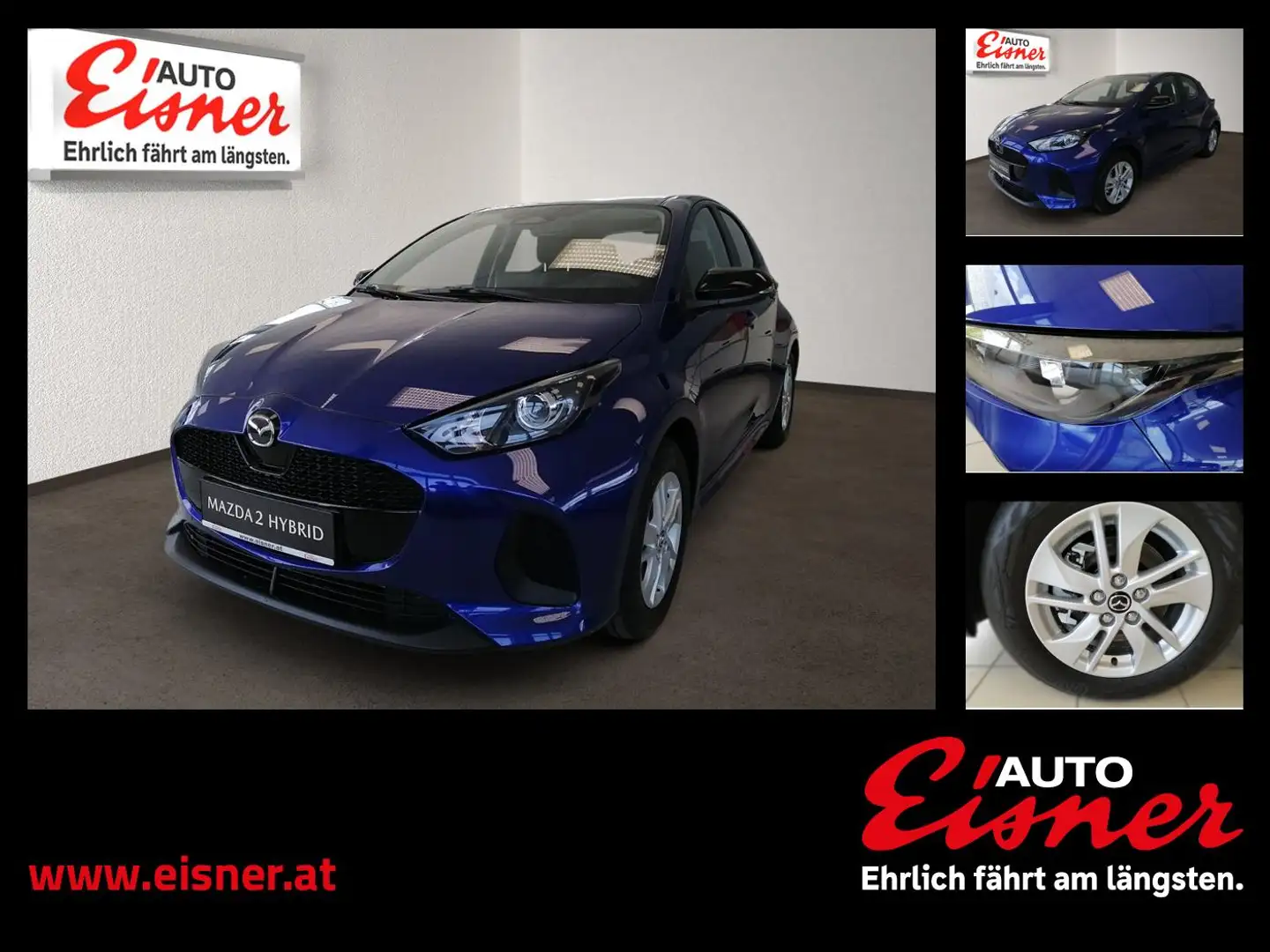 Mazda 2 HYBRID Prime Line BIG DEAL Blau - 1