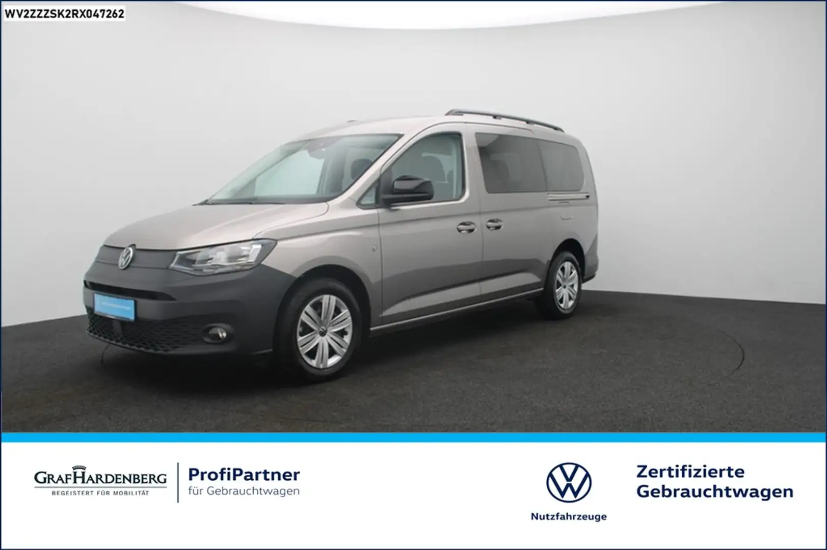 Volkswagen Caddy Maxi 2.0 TDI Einparkhilfe AHK DAB+ Beige - 1
