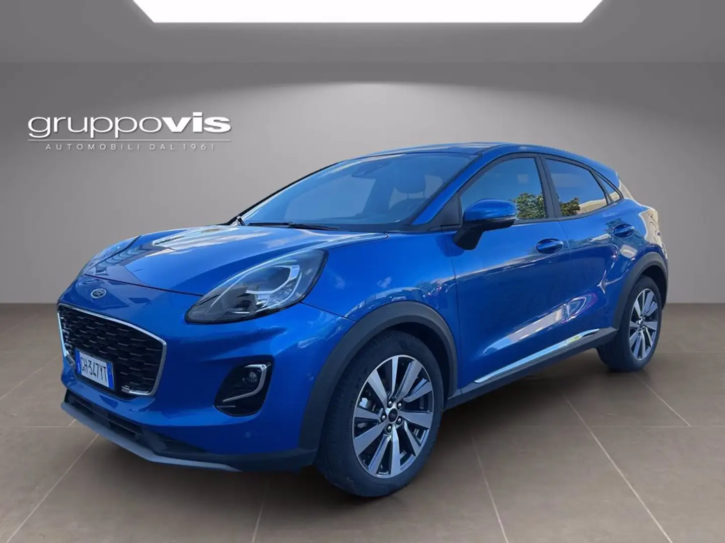 Ford Puma m-hybrid Titanium X Blau - 1