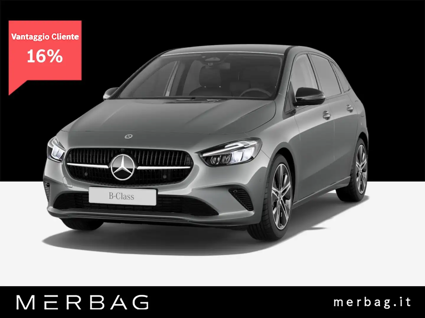 Mercedes-Benz B 180 180 Automatic Progressive Advanced Grigio - 1