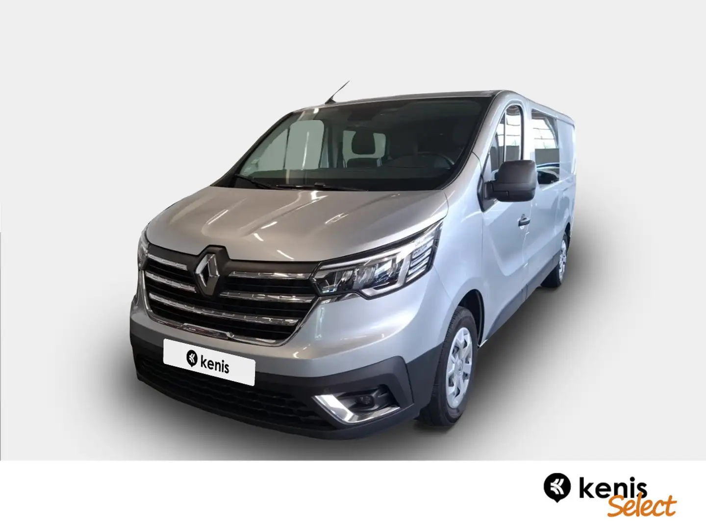 Renault Trafic 2.0 Blue dCi 130 T29 L2H1 Advance DC 6PL AIRCO NAV Argent - 1