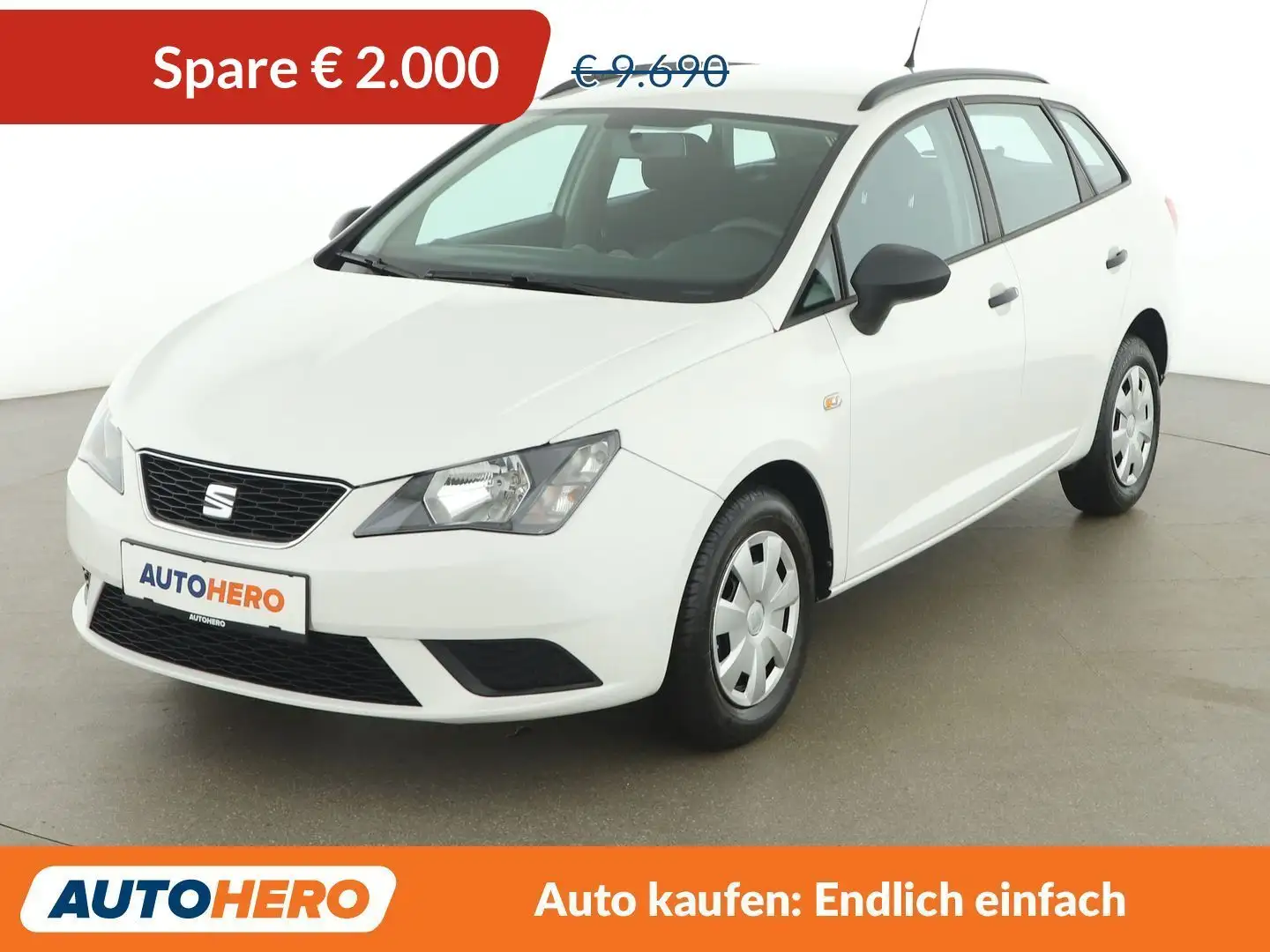 SEAT Ibiza 1.0 Aktionsmodell Weiß - 1