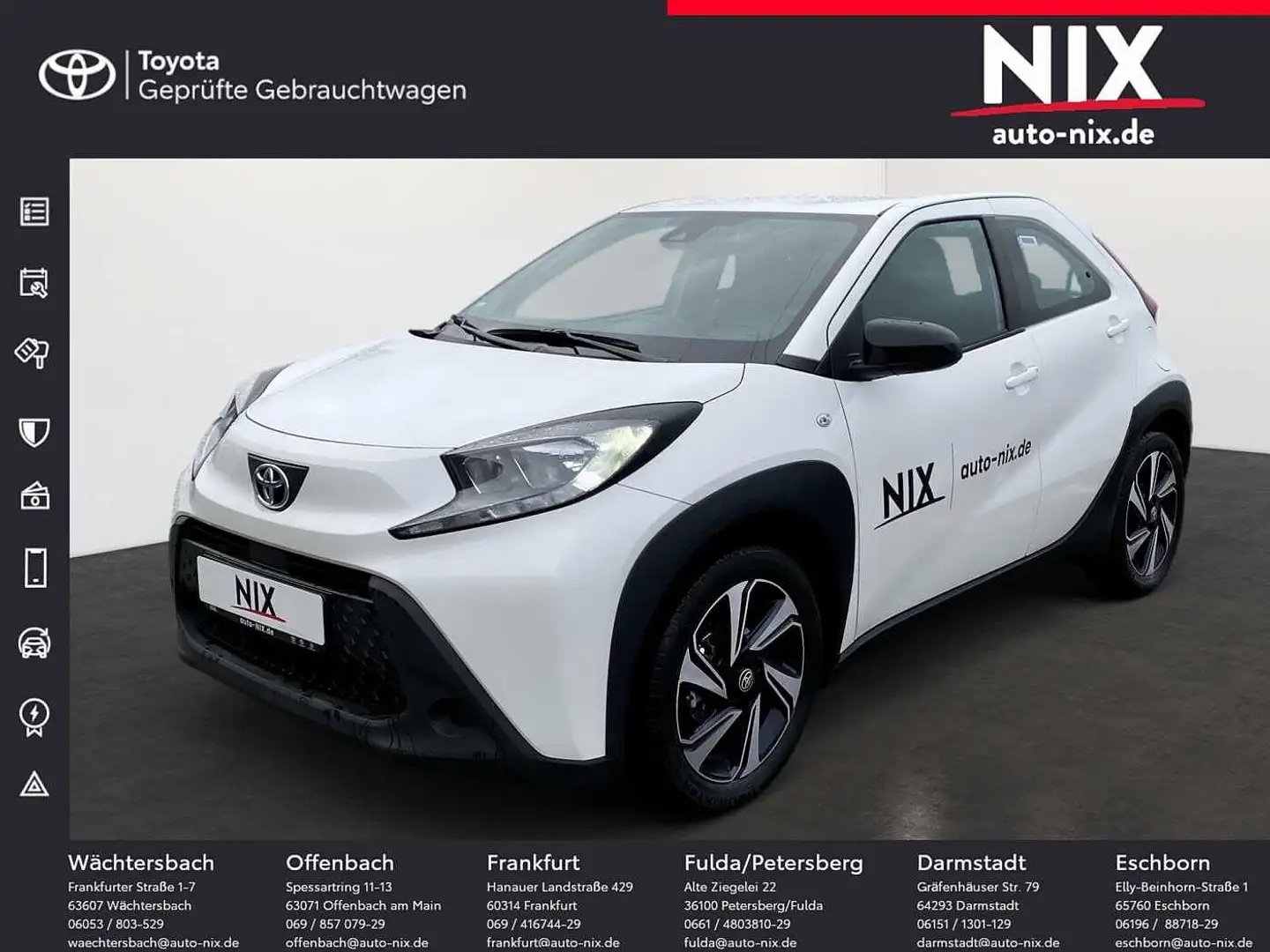 Toyota Aygo X 1.0 Business Edition SHZ BT Weiß - 1