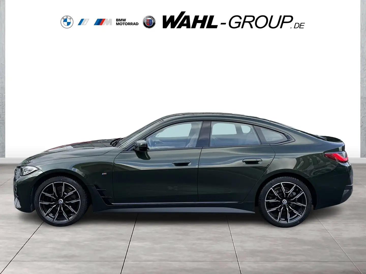 BMW 420 i Gran Coupé M Sport LED Navi SHZ 50 Jahre Logo LE Grün - 2