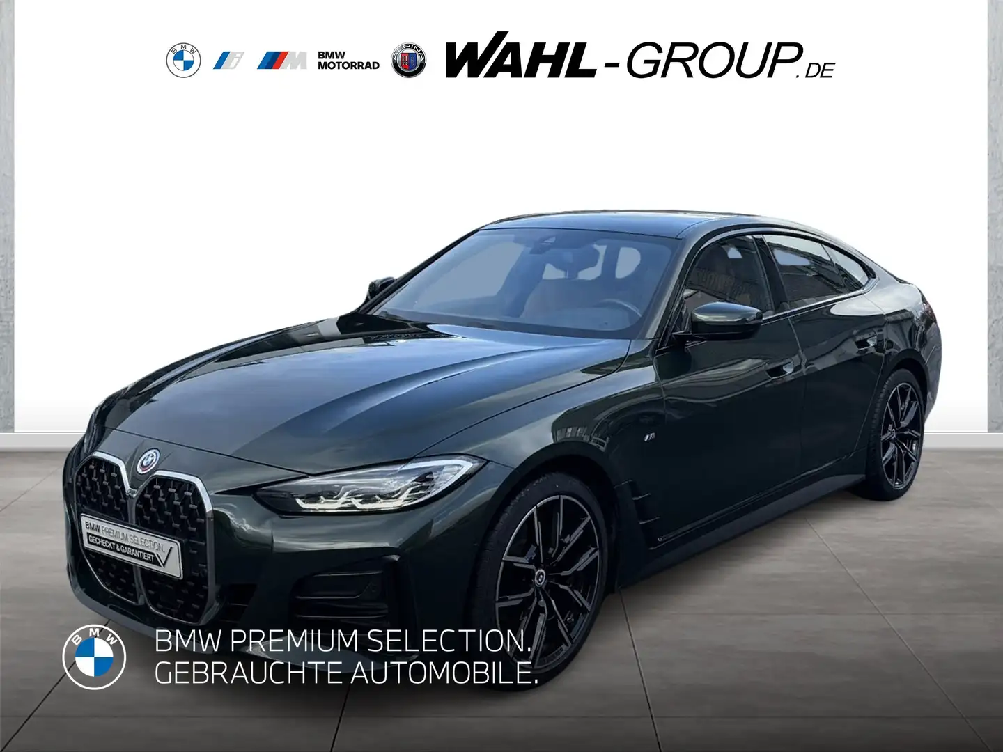 BMW 420 i Gran Coupé M Sport LED Navi SHZ 50 Jahre Logo LE Grün - 1