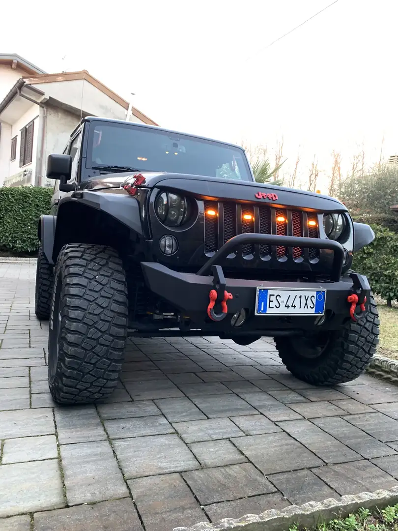 Jeep Wrangler JK 2.8crd Rubicon preparato Nero - 1