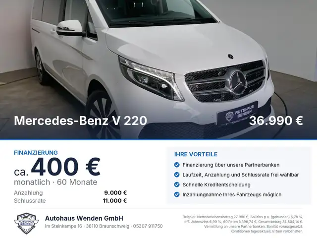 Mercedes-Benz V 220 d lang 9G-Tronic Edition Navi/LED/Kamera/L