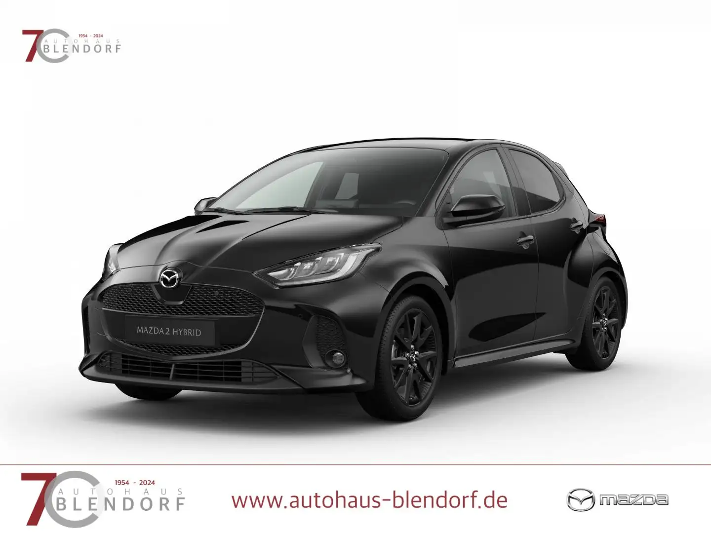 Mazda 2 Hybrid Homura Plus VOLLAUSSTATTUNG! Noir - 1