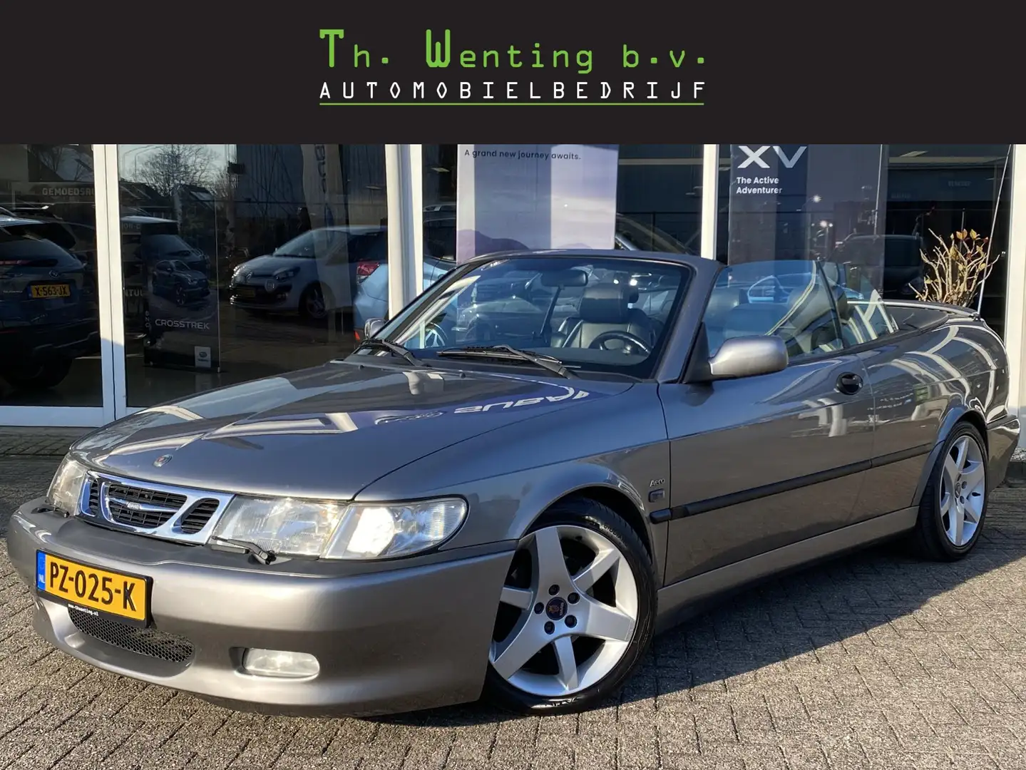Saab 9-3 Cabrio 2.0 Turbo Aero | In Absolute Topstaat | Aut Grijs - 1