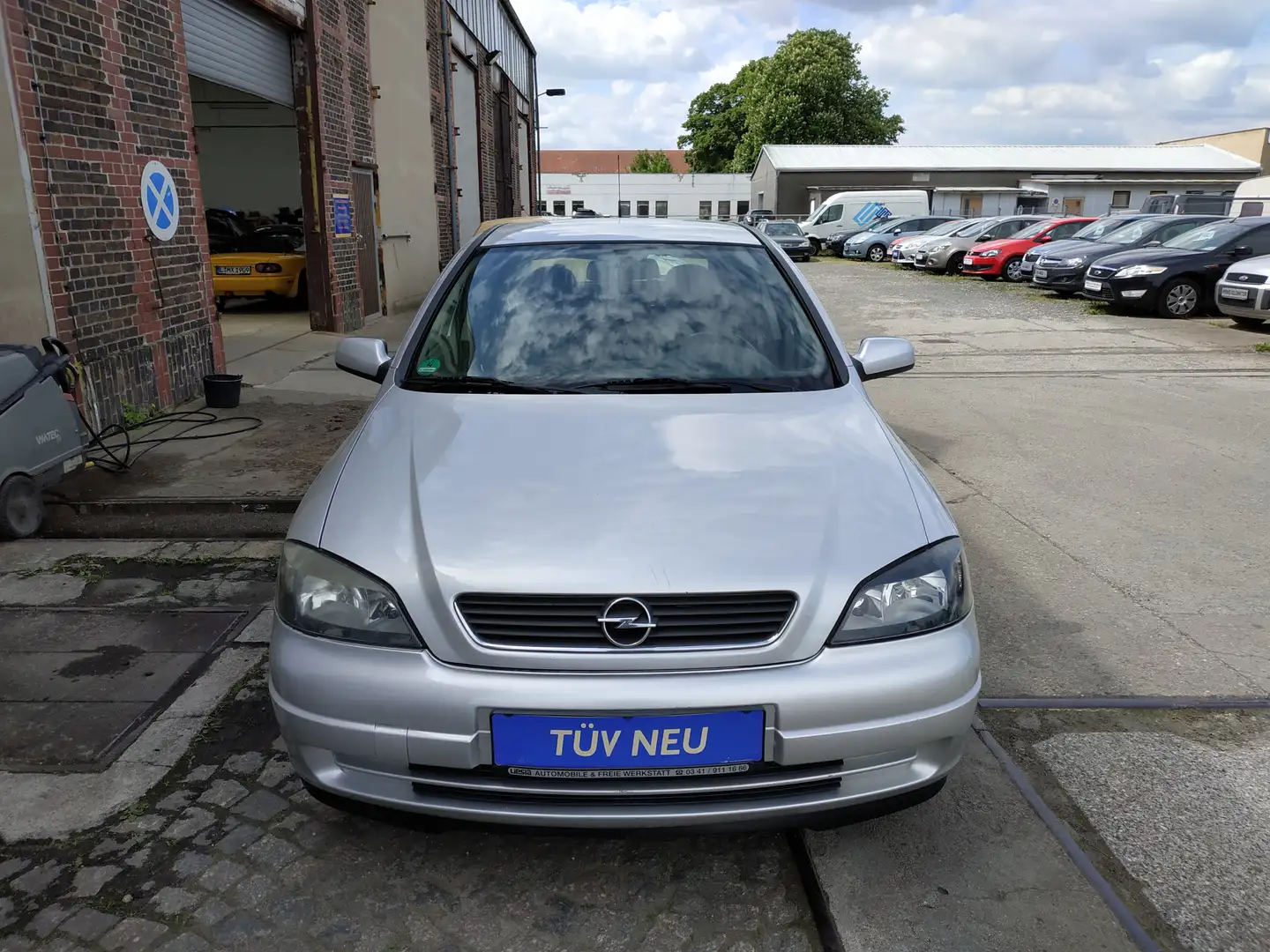 Opel Astra 1.6/ TÜV NEU/ Scheckheft/ Klima/ PDC/ ALU Gris - 2