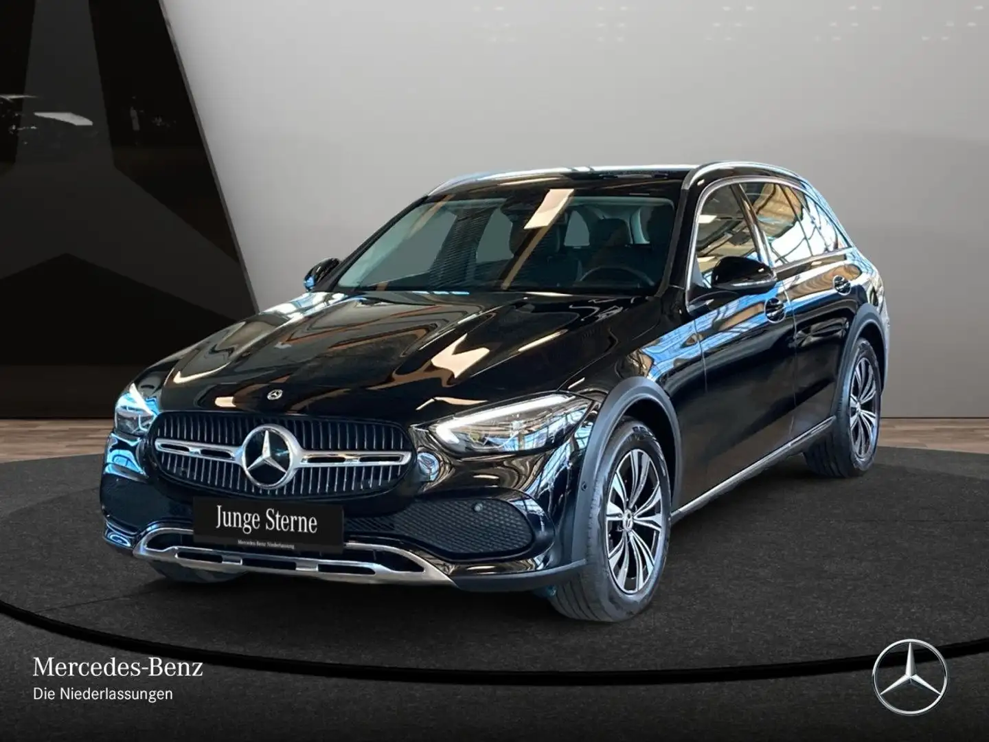 Mercedes-Benz C 220 d T 4M AVANTG+AHK+LED+KAMERA+KEYLESS+9G Schwarz - 2