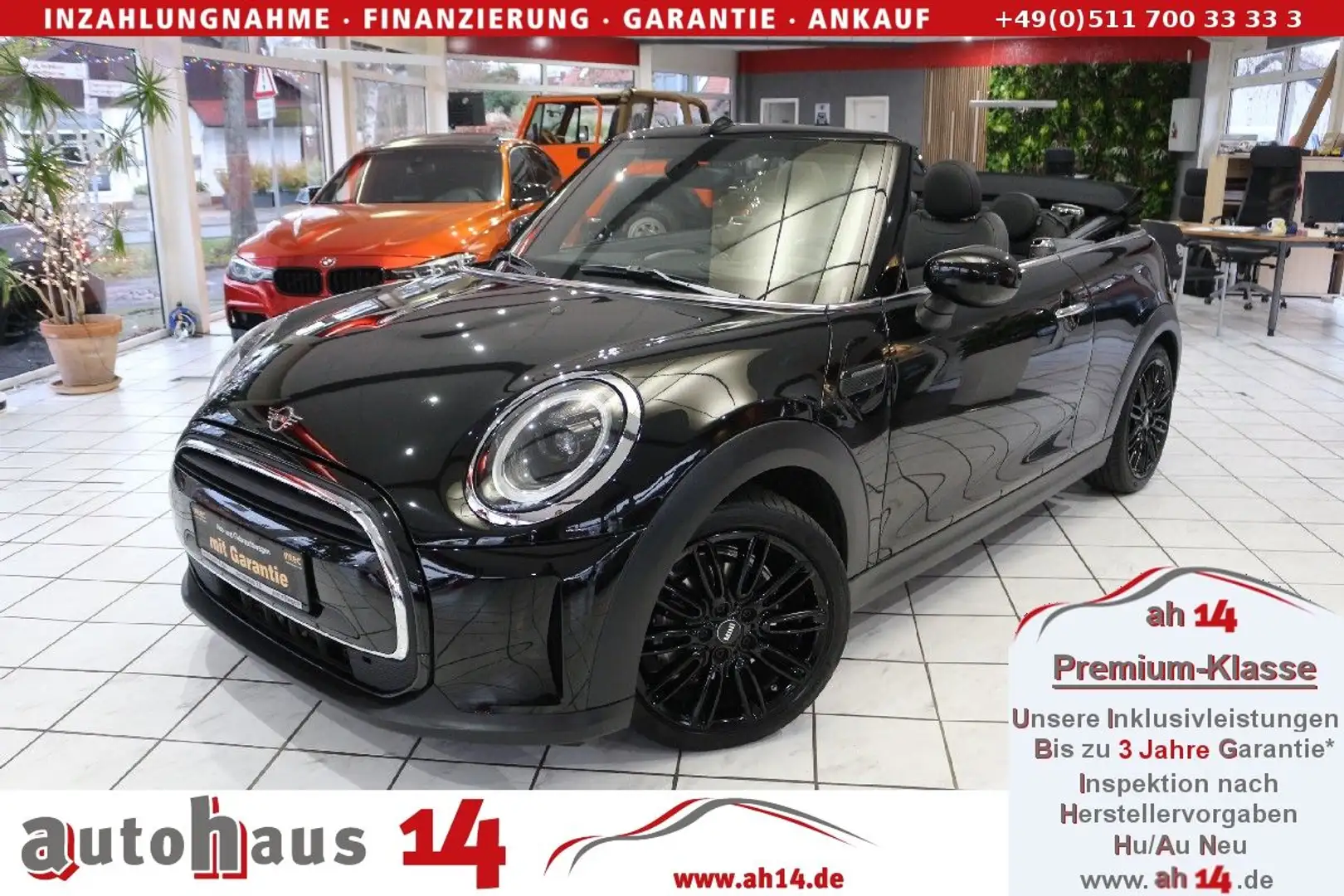 MINI Cooper Cabrio - Automatik-Navi-LED-HUP-Kamera Negru - 1