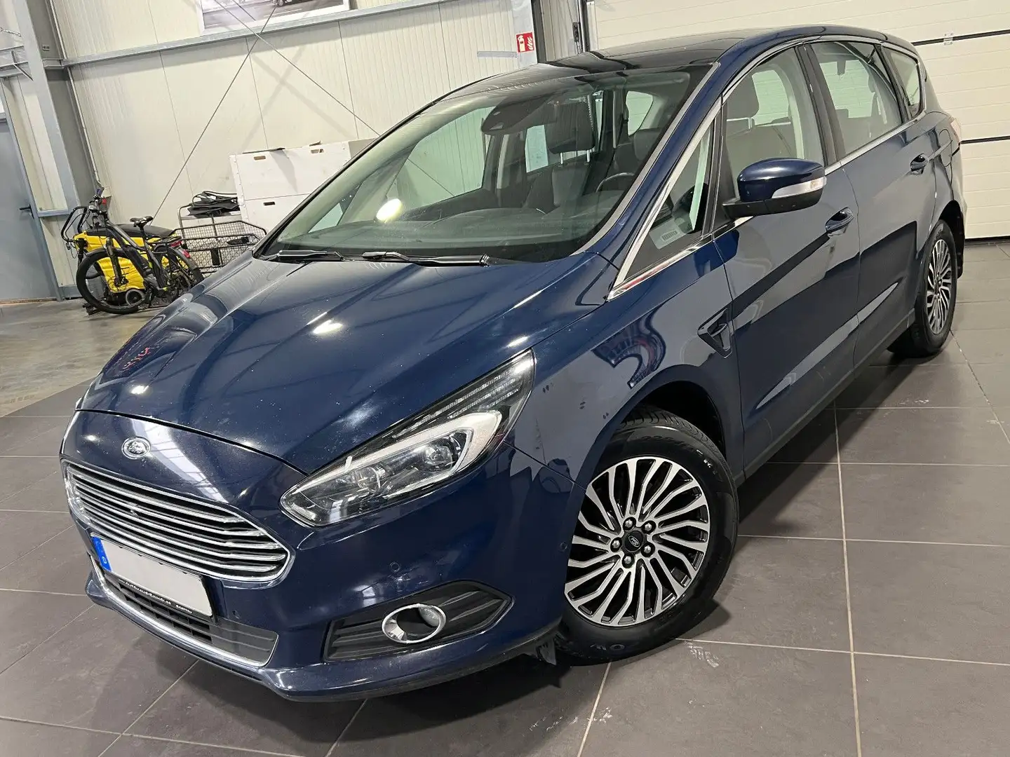 Ford S-Max 2.0 TDCi **7-Sitze*Navi*Kamera*AHK*Pano** Azul - 1