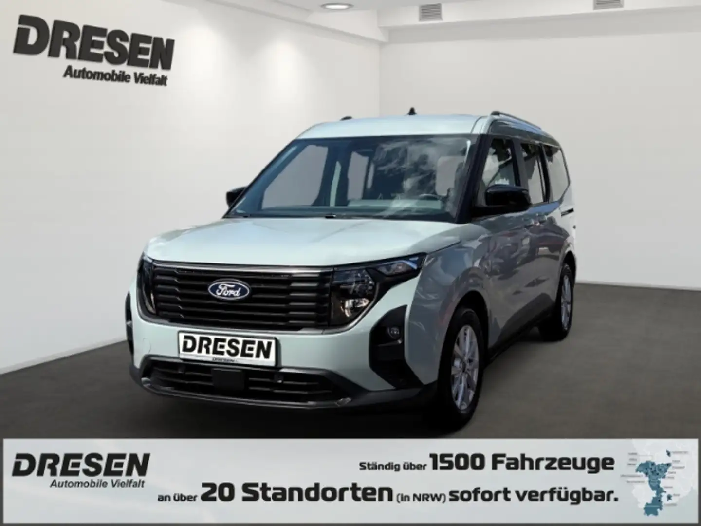 Ford Tourneo Courier Titanium Automatik Klimaautom DAB Keyless Spurhalt siva - 1