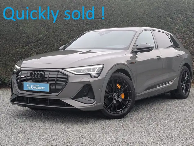 Audi Q8 e-tron ! verkocht! e-tron -2x S-line- Black edition