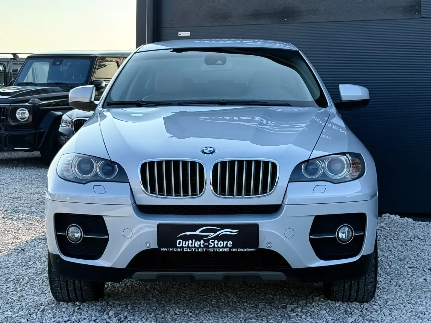 BMW X6 xDrive 40d*R-Kamera*Standh.*Navi*Trittbrett*TOP* Silber - 2