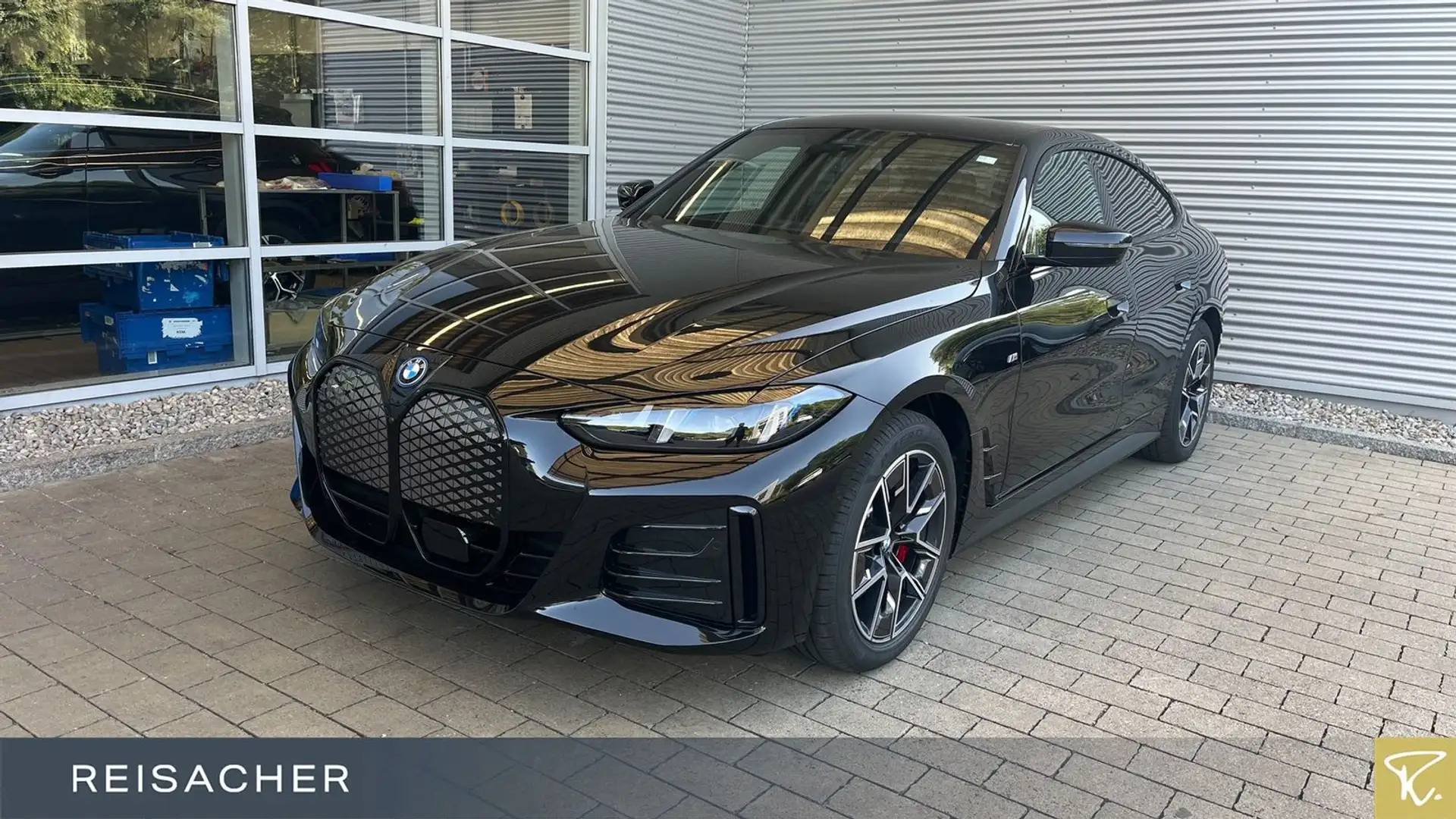 BMW i4 A xDrive40 M-Sport,M-Sport PRO,AHK,DAProf,Aut Schwarz - 1