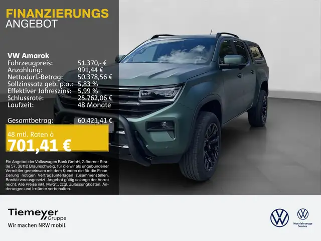 2025 Volkswagen Amarok in Black for sale