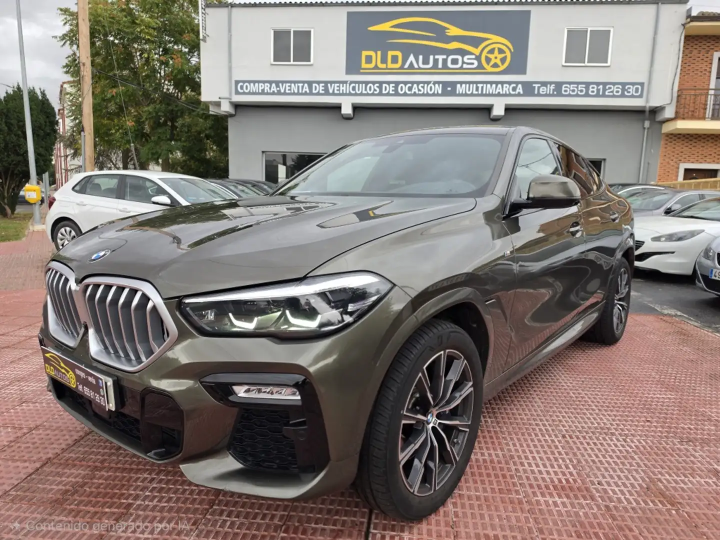 BMW X6 xDrive 30dA Verde - 1