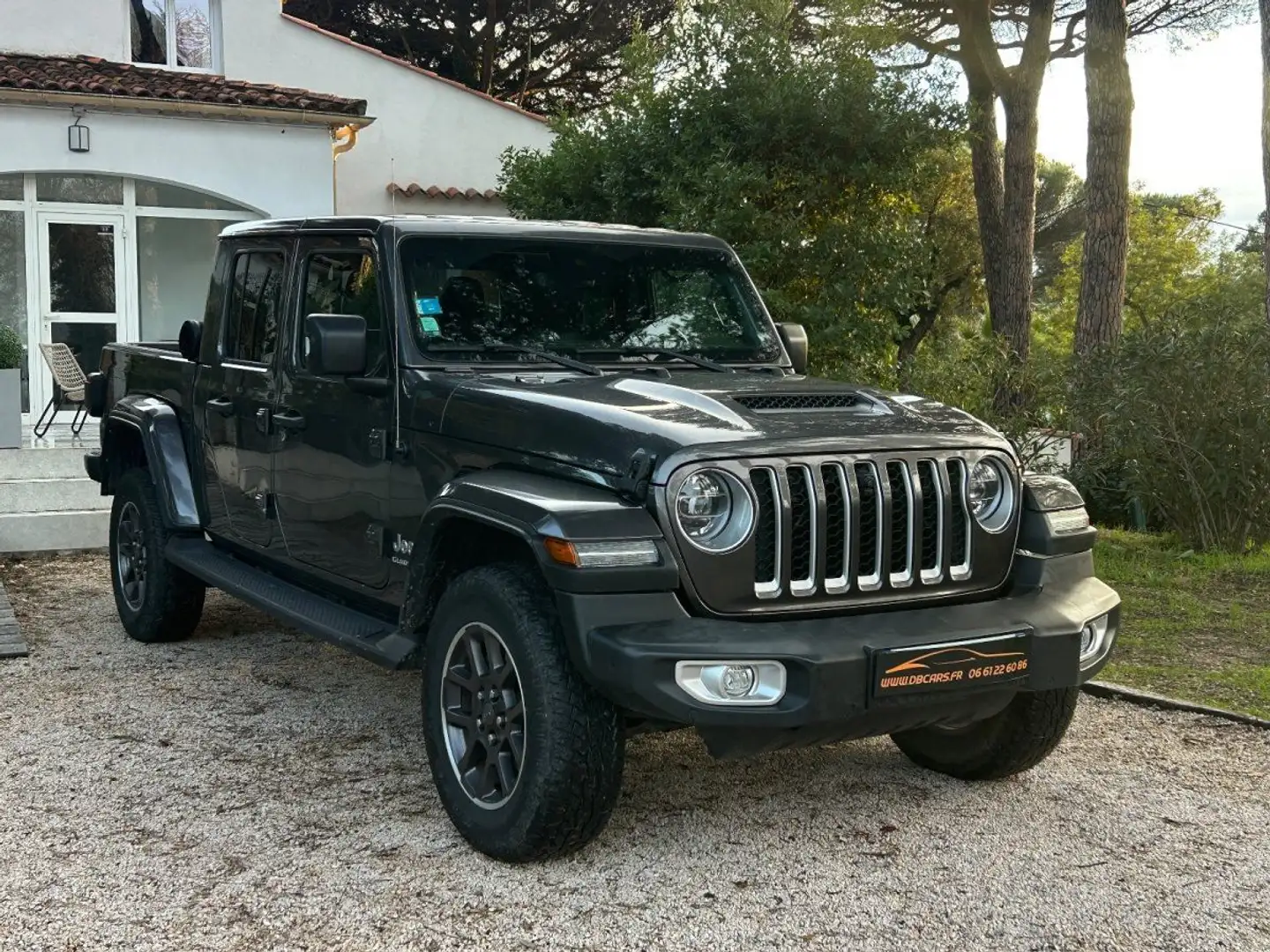 Jeep Gladiator 3.0 V6 MULTIJET 264 4X4 BVA8 OVERLAND / 2ÈME MAIN / ORIGINE FRANCE / ENTRETIEN À JOUR Gris - 1
