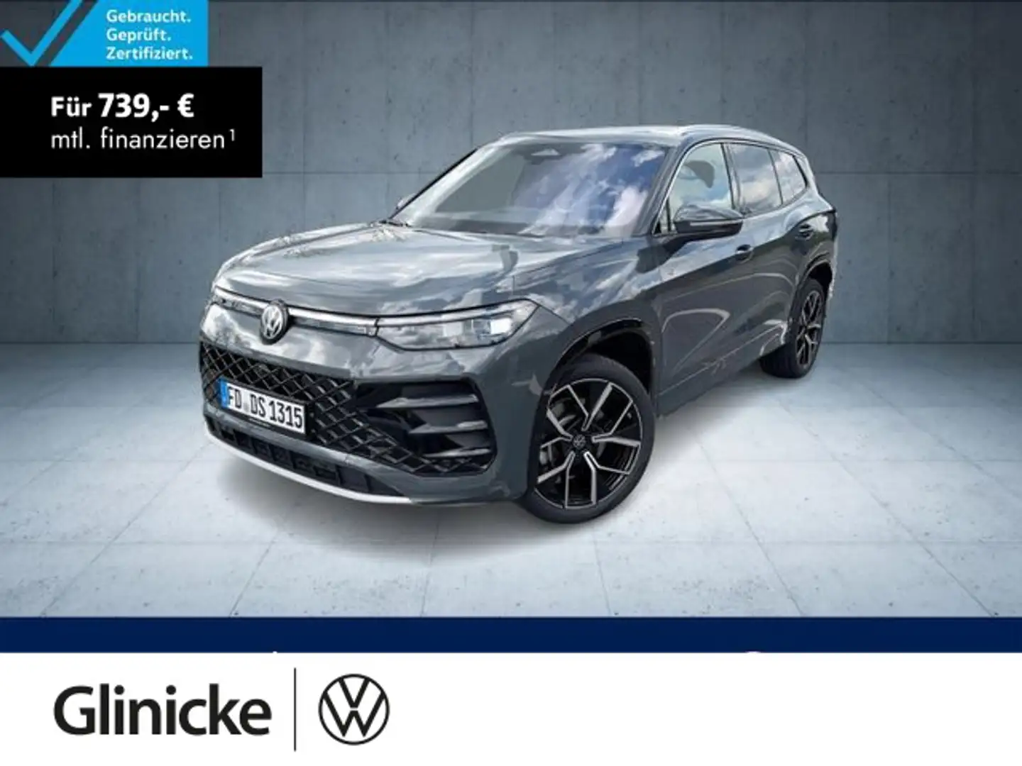 Volkswagen Tayron R-Line 2.0 TDI 4M HDMatrix/Pano/H&K/HuD/2 Grigio - 1