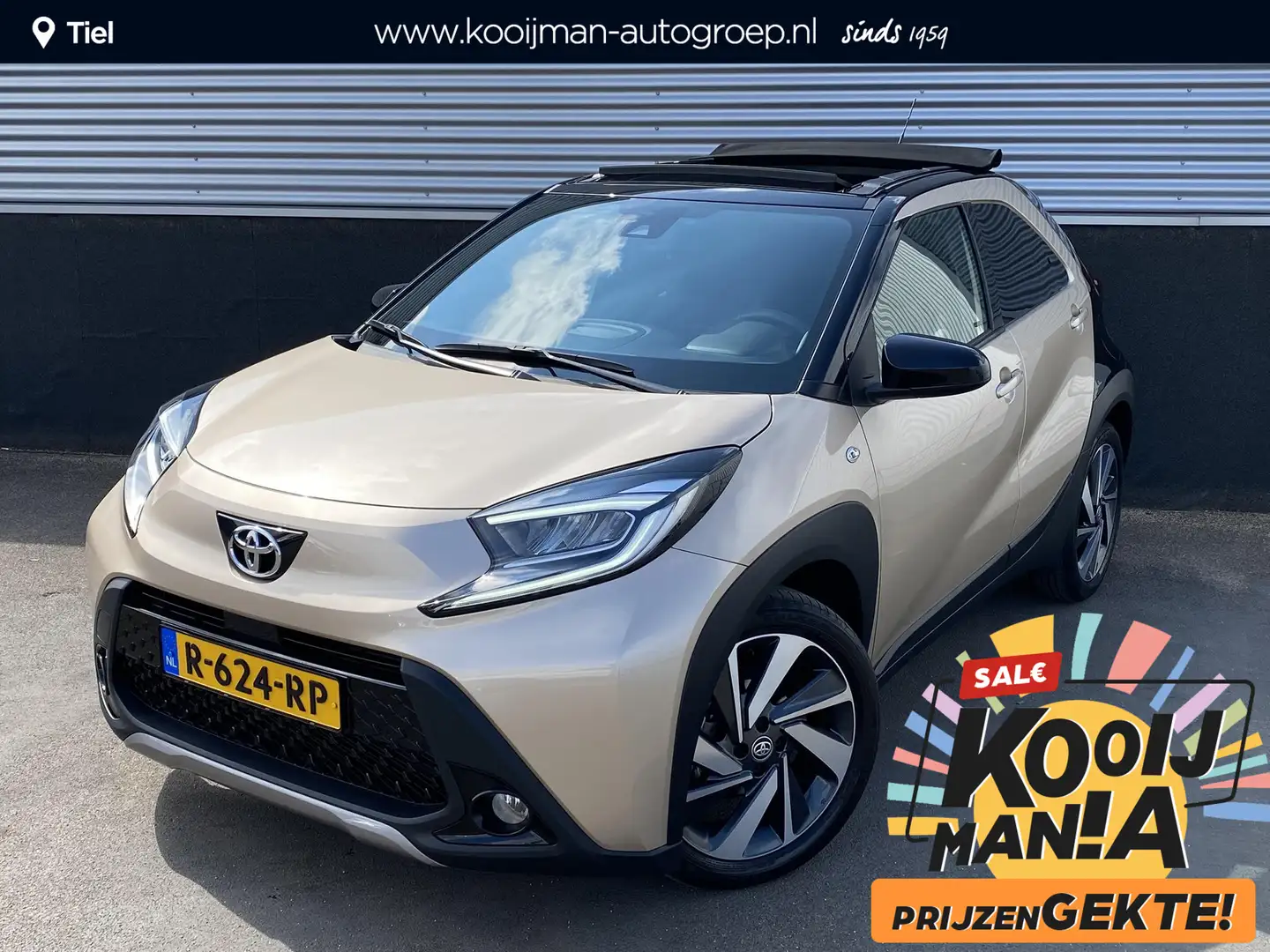 Toyota Aygo X 1.0 VVT-i MT Envy Cabrio, Schuif/open dak, Navigat Marrón - 1