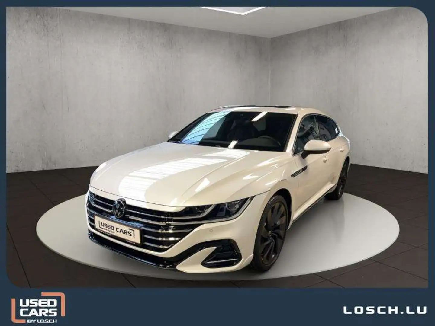 Volkswagen Arteon SB+R-Line+DSG+4x4+AHK+NAVI Wit - 1