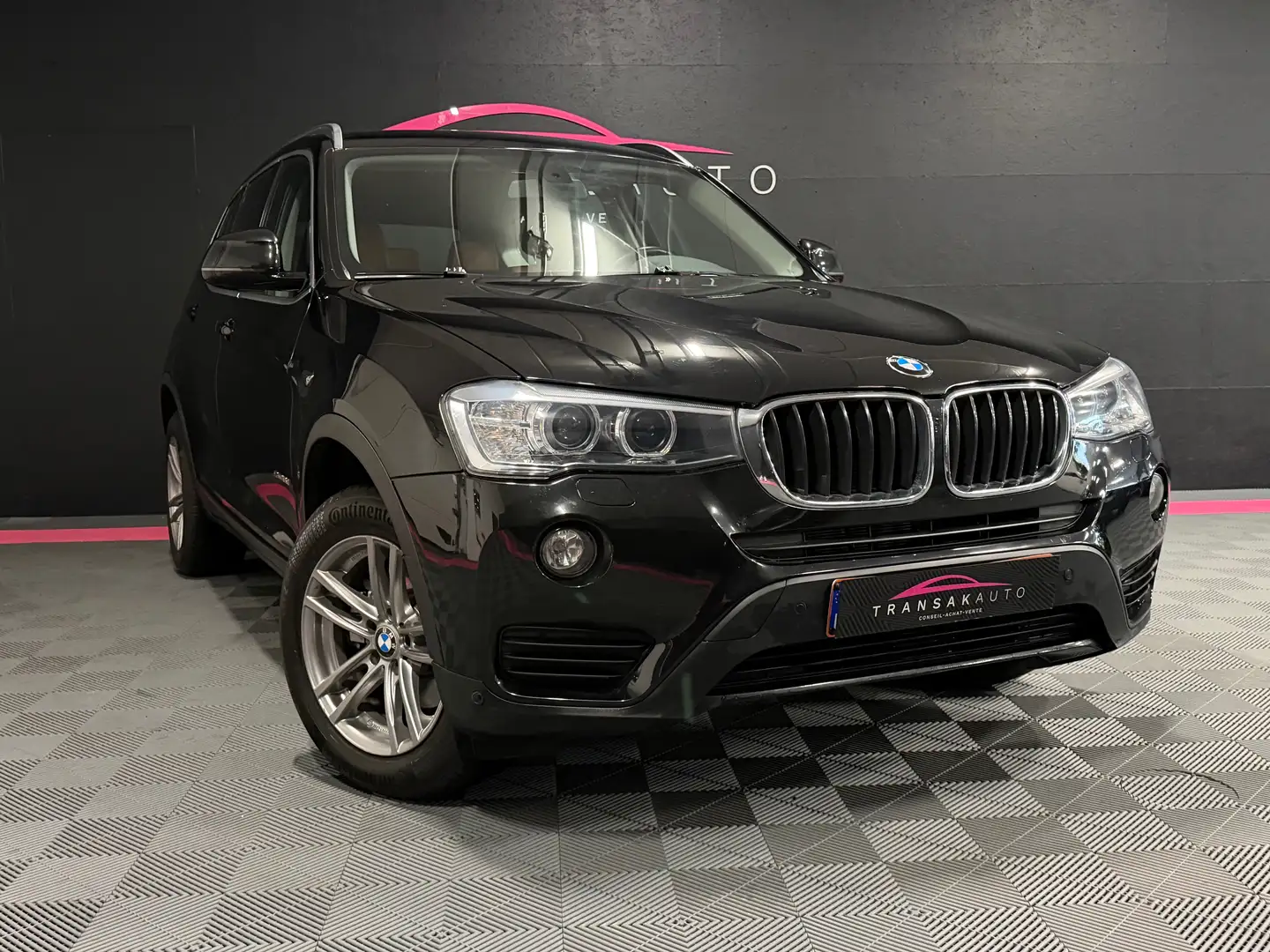 BMW X3 2.0 dA sDrive18 **CLIM-REMORQUE-GPS** Zwart - 1