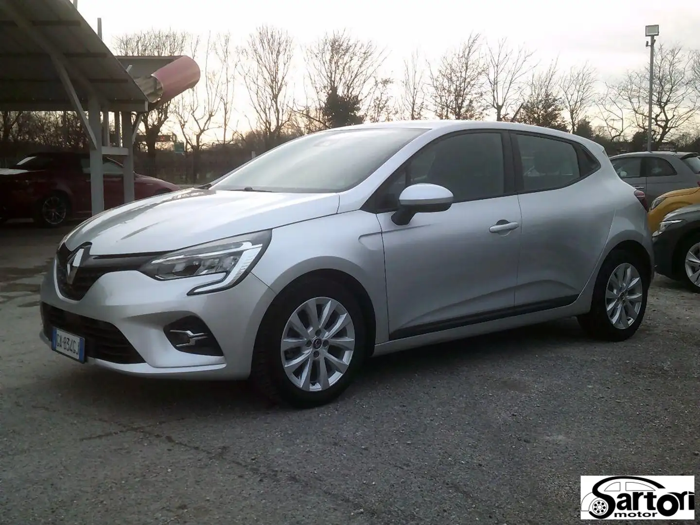Renault Clio UNIPROPRIETARIO 100 CV Silber - 1