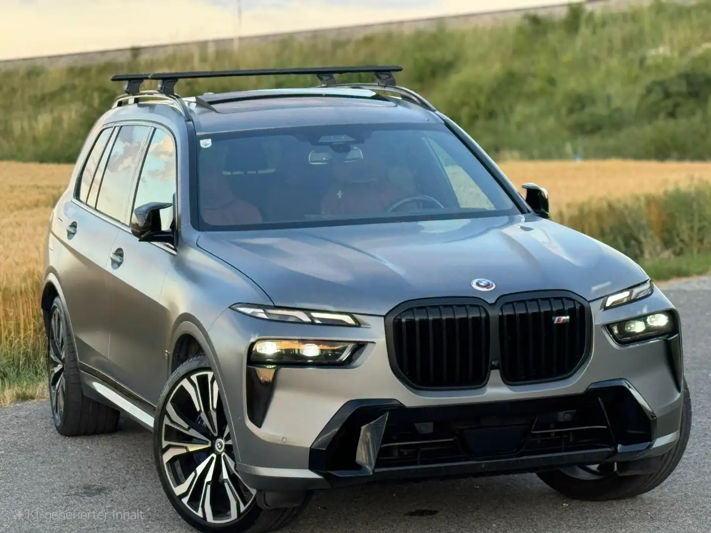 BMW X7 M M60i xDrive 48V Aut. Gris - 2