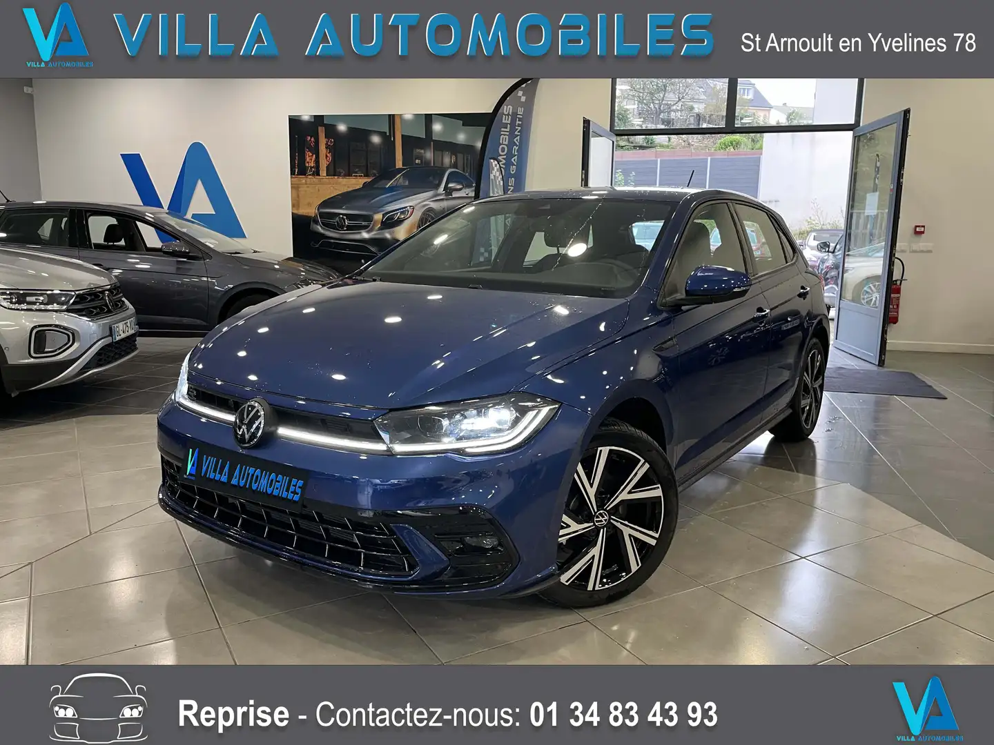 Volkswagen Polo 1.0 TSI 110 S\u0026amp;S DSG7 R-Line Blau - 1