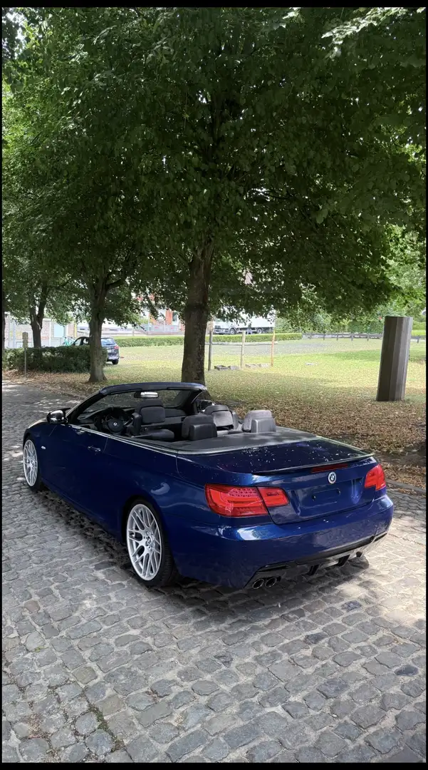 BMW 325 Cabriolet 325i Bleu - 2