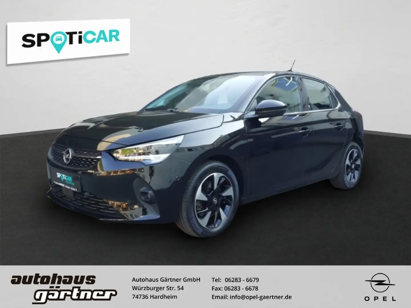 Opel Corsa-e Corsa F e Elegance NAVI+KLIMA+ALU+PDC+LED Schwarz - 1