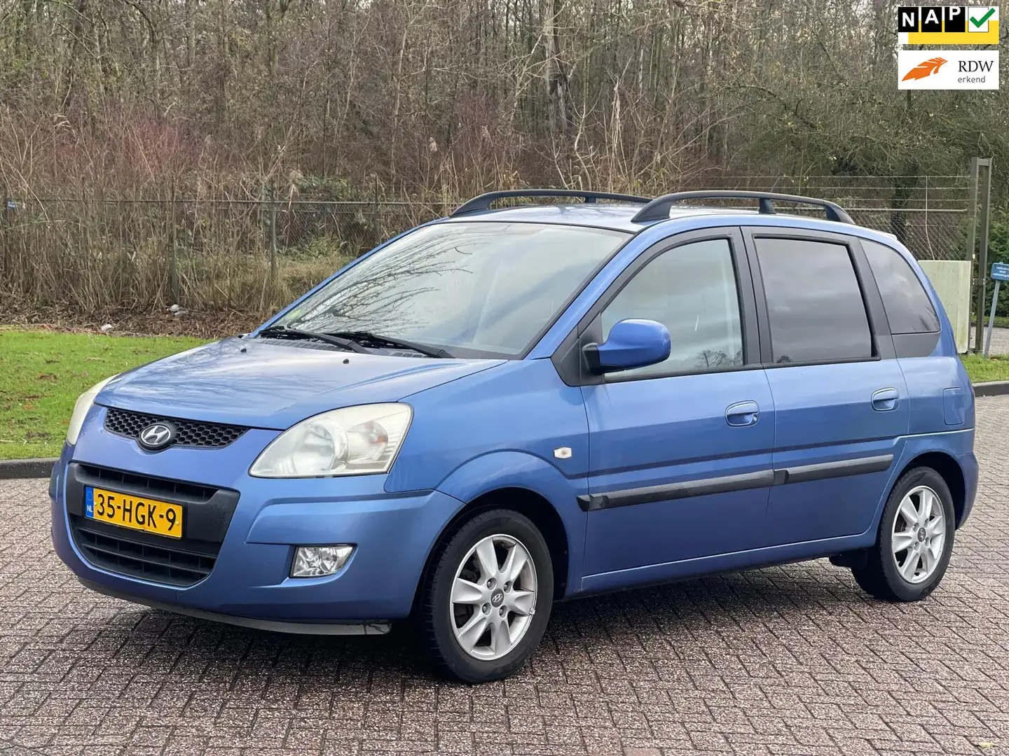 Hyundai Matrix 1.6i Style/AUTOMAAT/AIRCO/ELECRAMEN VOOR-ACHTER Albastru - 1