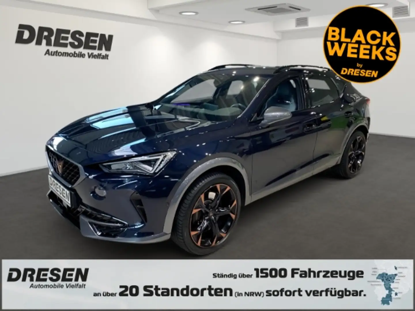 CUPRA Formentor VZ 4Drive 2.0 TSI Anhängerkupplung+CarPlay+Navi Blau - 1