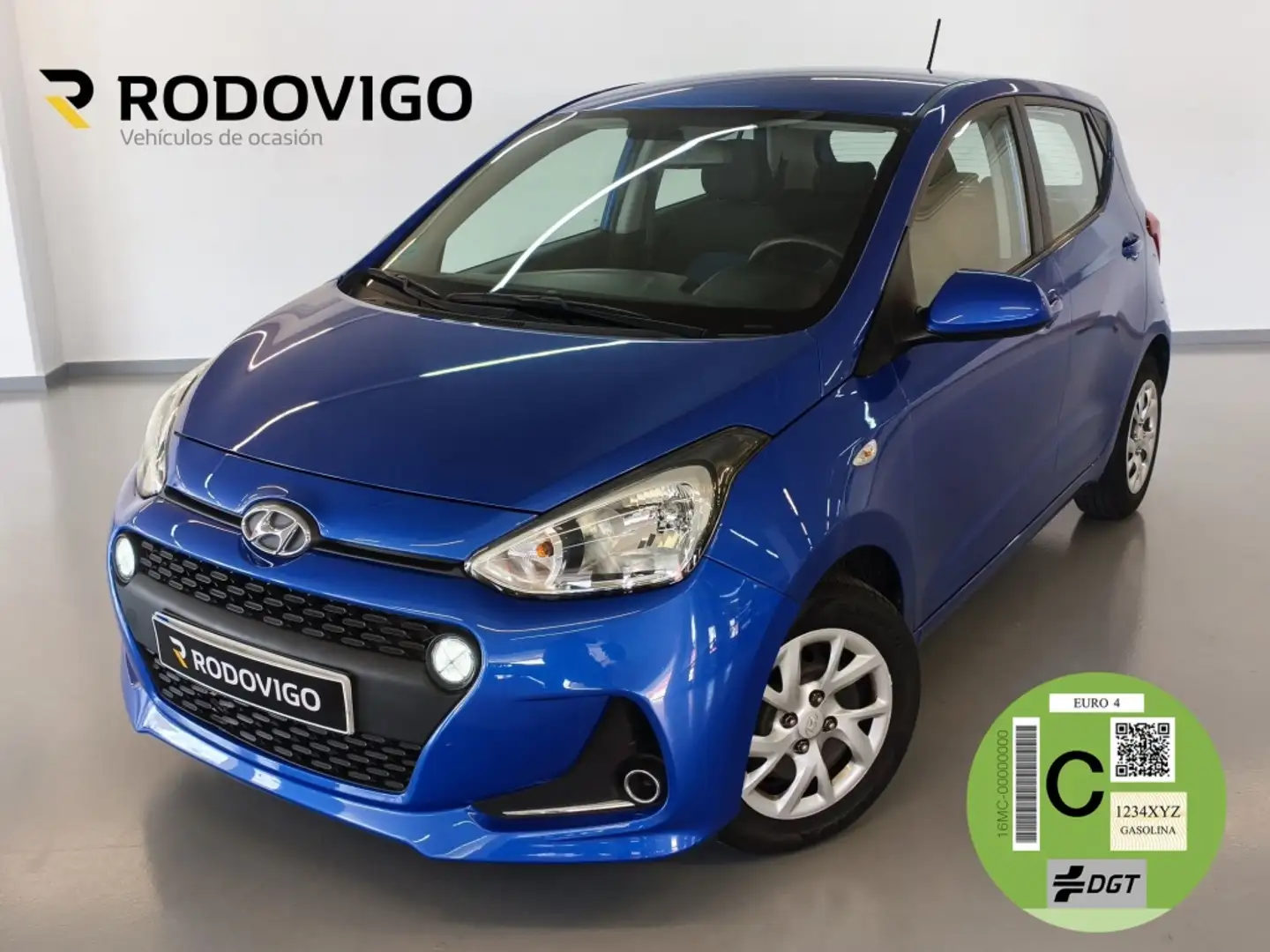 Hyundai i10 1.0 MPI Tecno Azul - 1