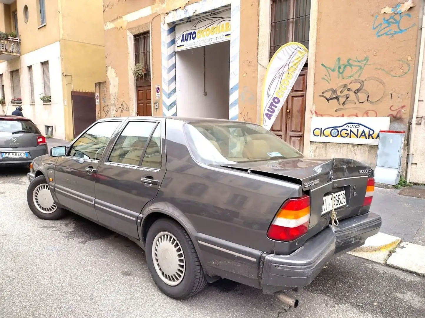 Saab 9000 4p 2.0i 16v CD L Szary - 2