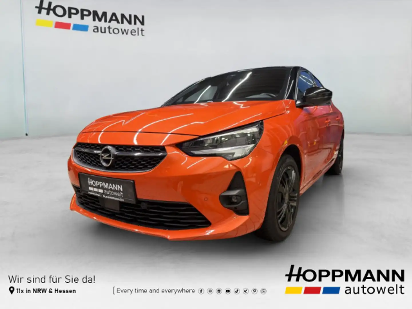 Opel Corsa F 1,2 Turbo, GS Line 5-trg. Orange - 1