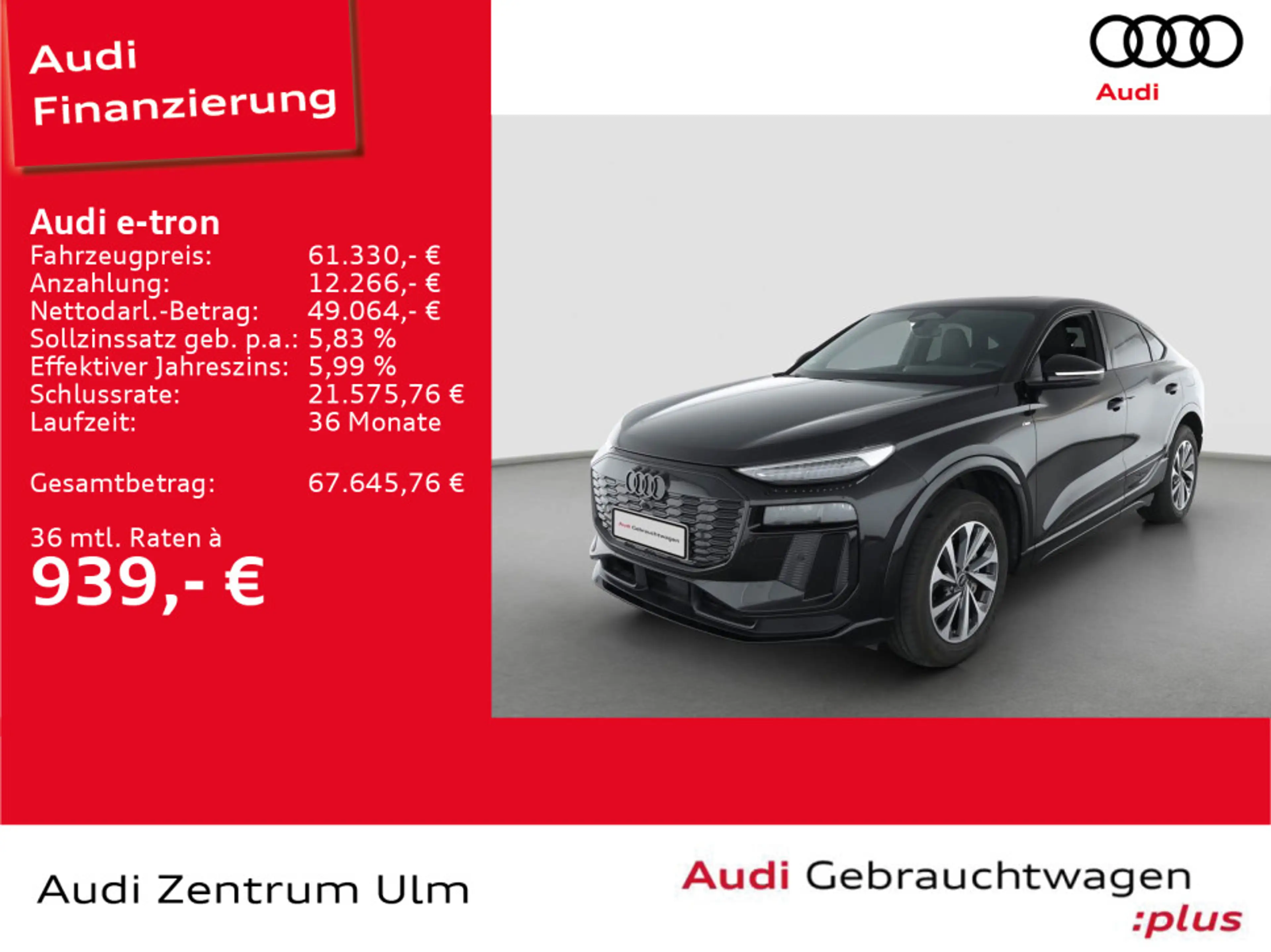 Audi e-tron Q6 Sportback S-Line e-tron performance AH — photo 3