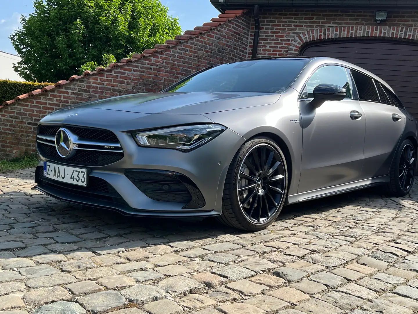 Mercedes-Benz CLA 35 AMG 4-Matic (EU6AP)"PERFECTE STAAT"MAT GREY"FULL " Šedá - 2