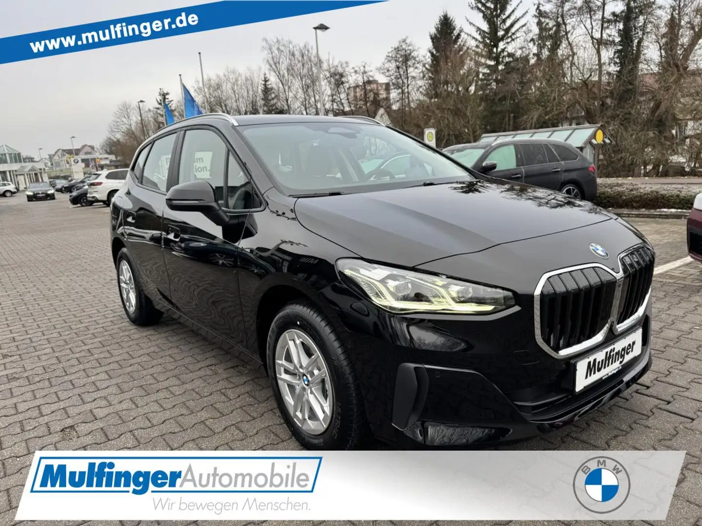 BMW 218 d AT. HUD ACC SurView. Komfz.LiveProf.LED AHK Schwarz - 1