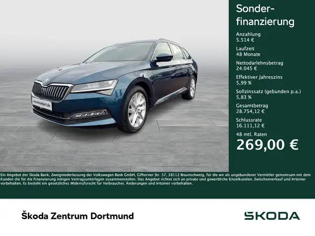 Skoda Superb Combi 2.0 STYLE 4X4 CAM ACC E-KLAPPE NAVI