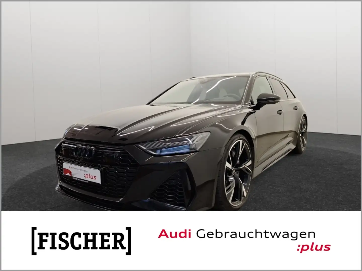 Audi RS6 Avant TFSI quattro Matrix AHK STHZ Navi HUD B&O 36 Schwarz - 1