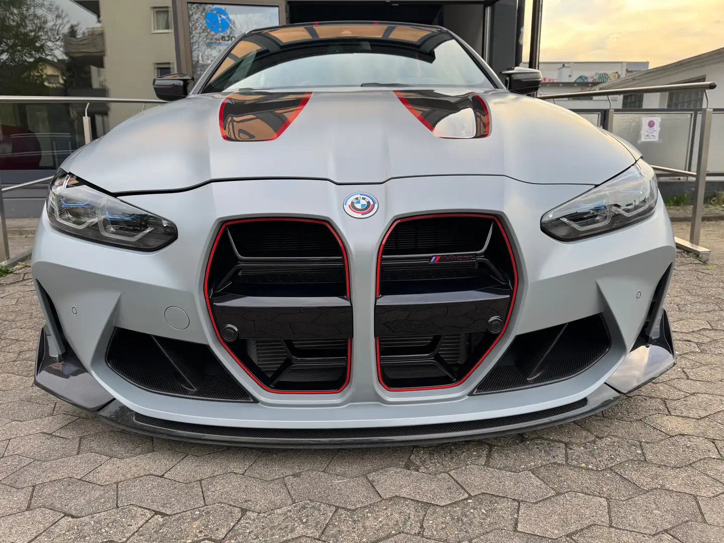BMW M4 CSL|VOLL CARBON|HEAD UP|M50 JAHRE|KEYLESS|NEUWAGEN Grau - 2