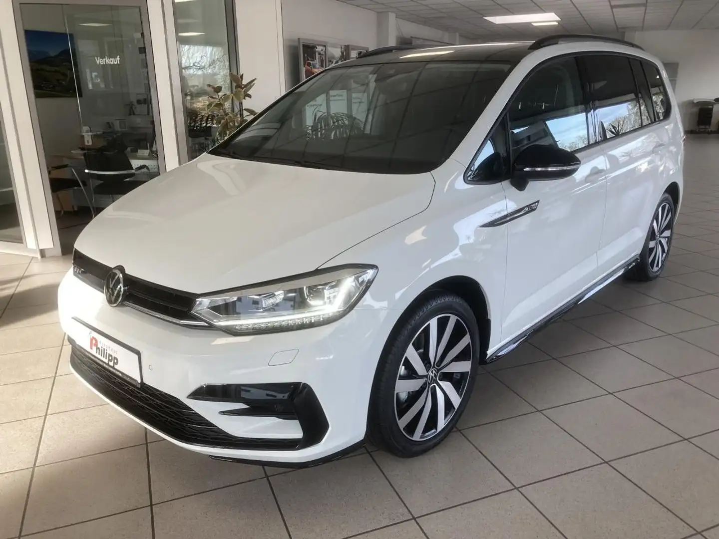 Volkswagen Touran 2.0 TDI DSG Highline R-Line Weiß - 2