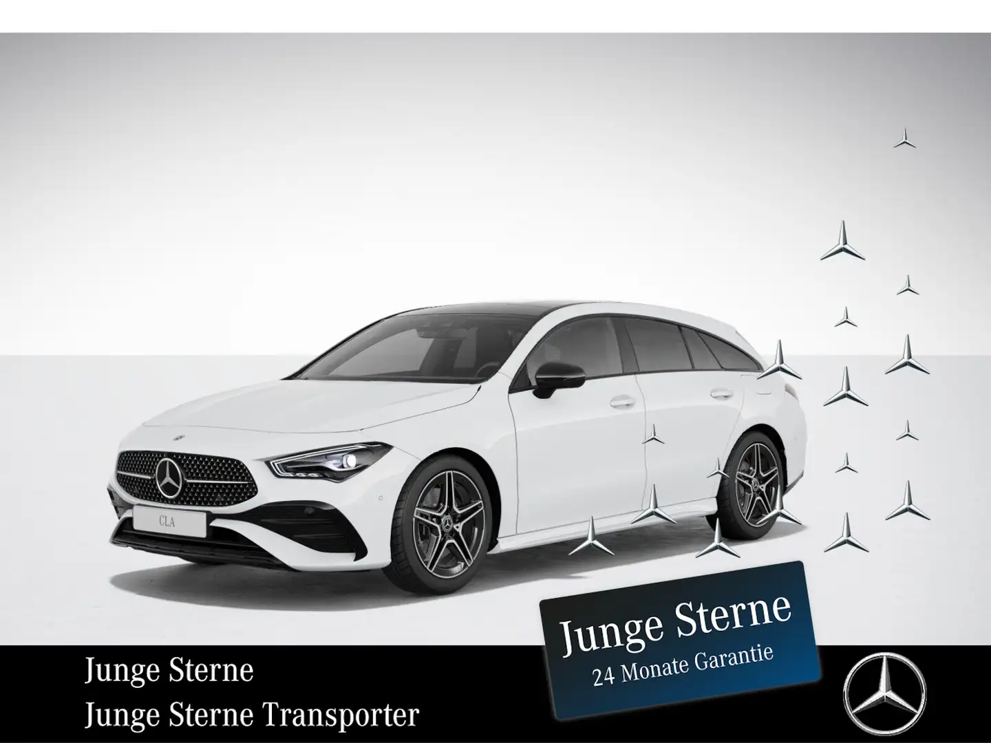 Mercedes-Benz CLA 250 e SB *AMG*NIGHT*AHK*PANO*MBUX*360°*STHZ* Blanco - 1