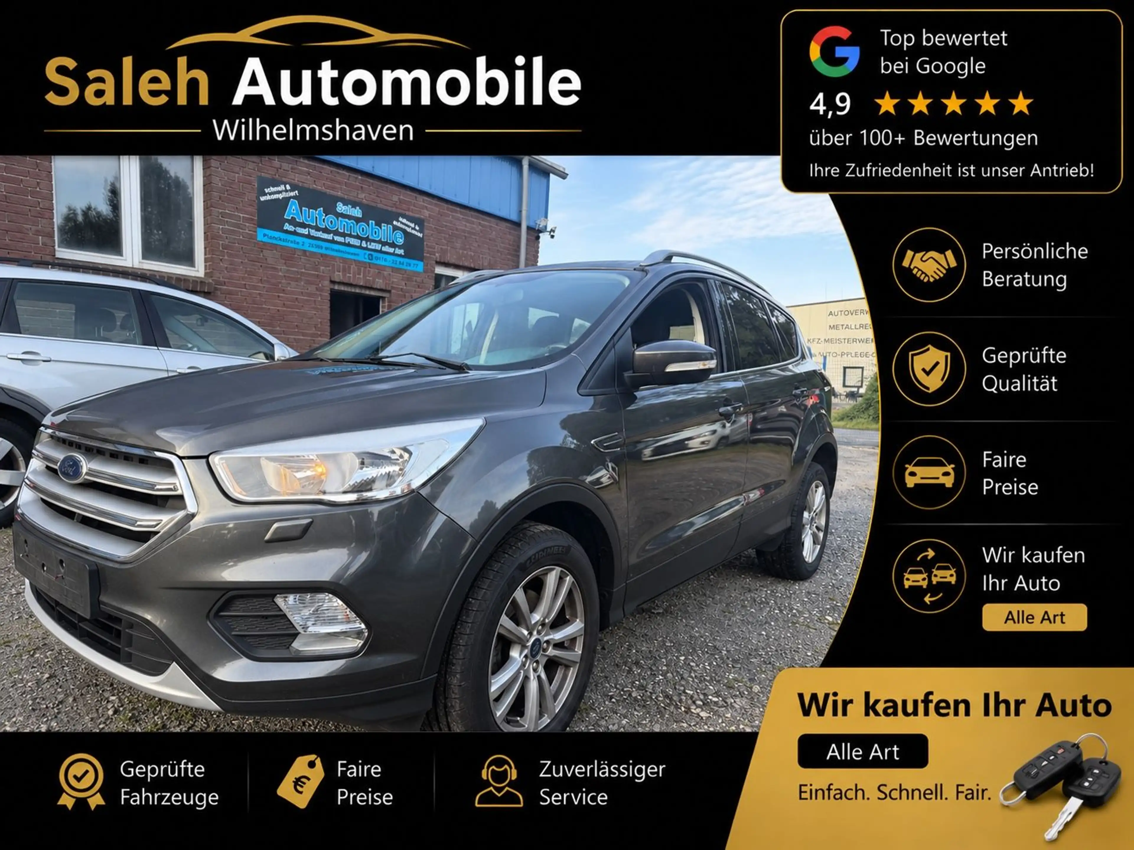 Ford Kuga Austauschmotor nur 7.000 km