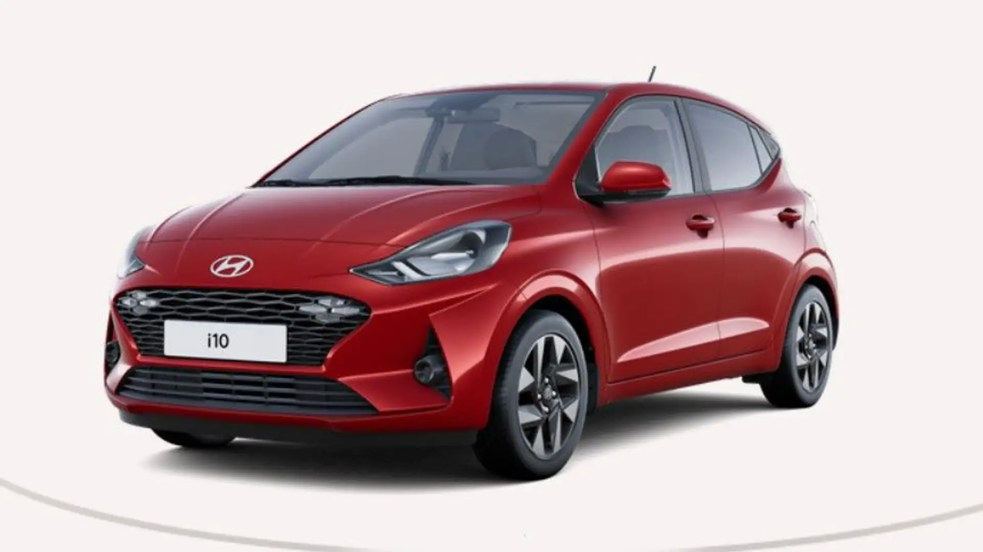 Hyundai i10 Trend 1.0 63PS 5-MT + KOMFORTPAKET Rot - 1