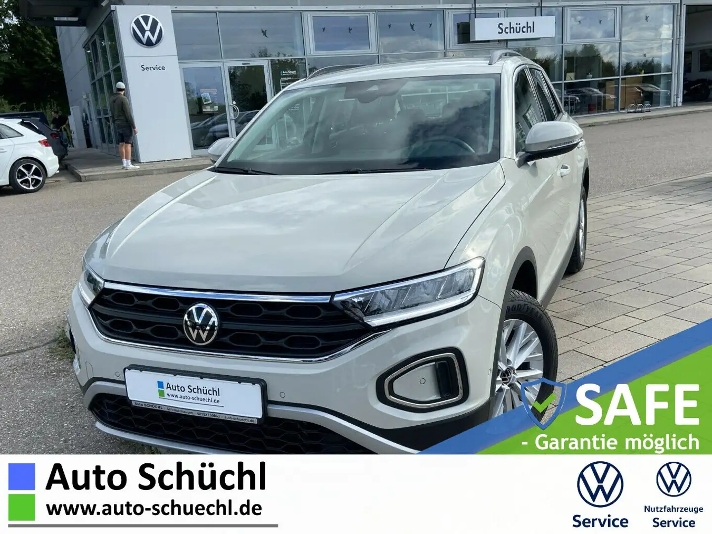 Volkswagen T-Roc 1.5 TSI DSG LIFE NAVI+LED+AHK+APP-CONNECT+ Grau - 1