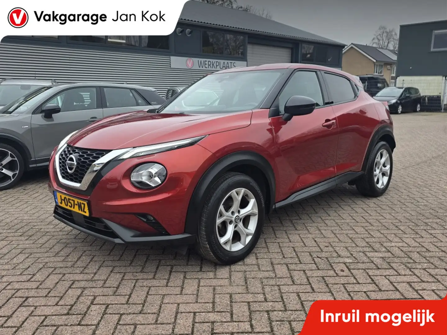 Nissan Juke 1.0 DIG-T N-Connecta, navi, apple carplay/andriod, Rot - 1